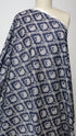 Liberty Fabrics & Bridgerton ~ 'Garland Hampers' Navy *Remnant 4m $239 Now $191